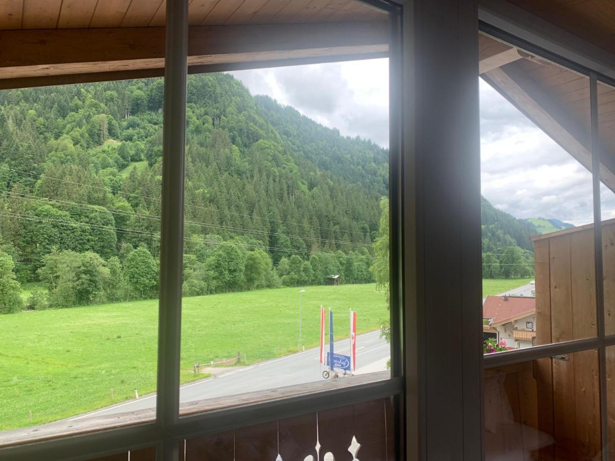 Ferienhotel Alpenhof Aurach bei Kitzbuehel Buitenkant foto